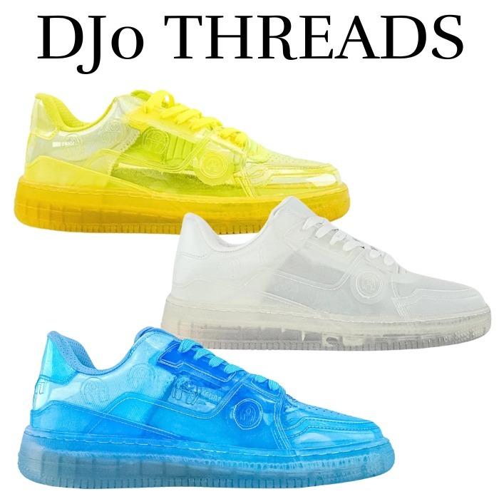 個性的【DJ0 THREADS】ショー ステップス スニーカー 全3色