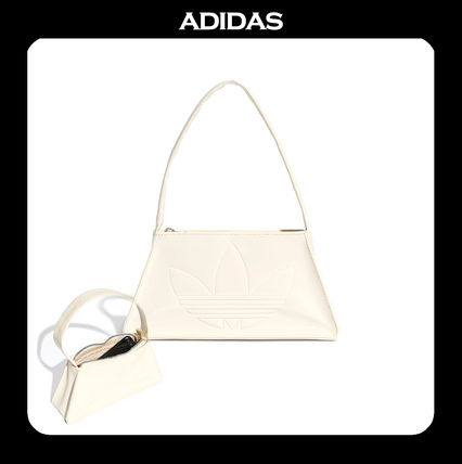 【ADIDAS】 Patent PU Shoulder Bag / JM1245 ★韓国の人気★ ☆adidas☆ Patent PU Shoulder Bag Wonder White JM1245