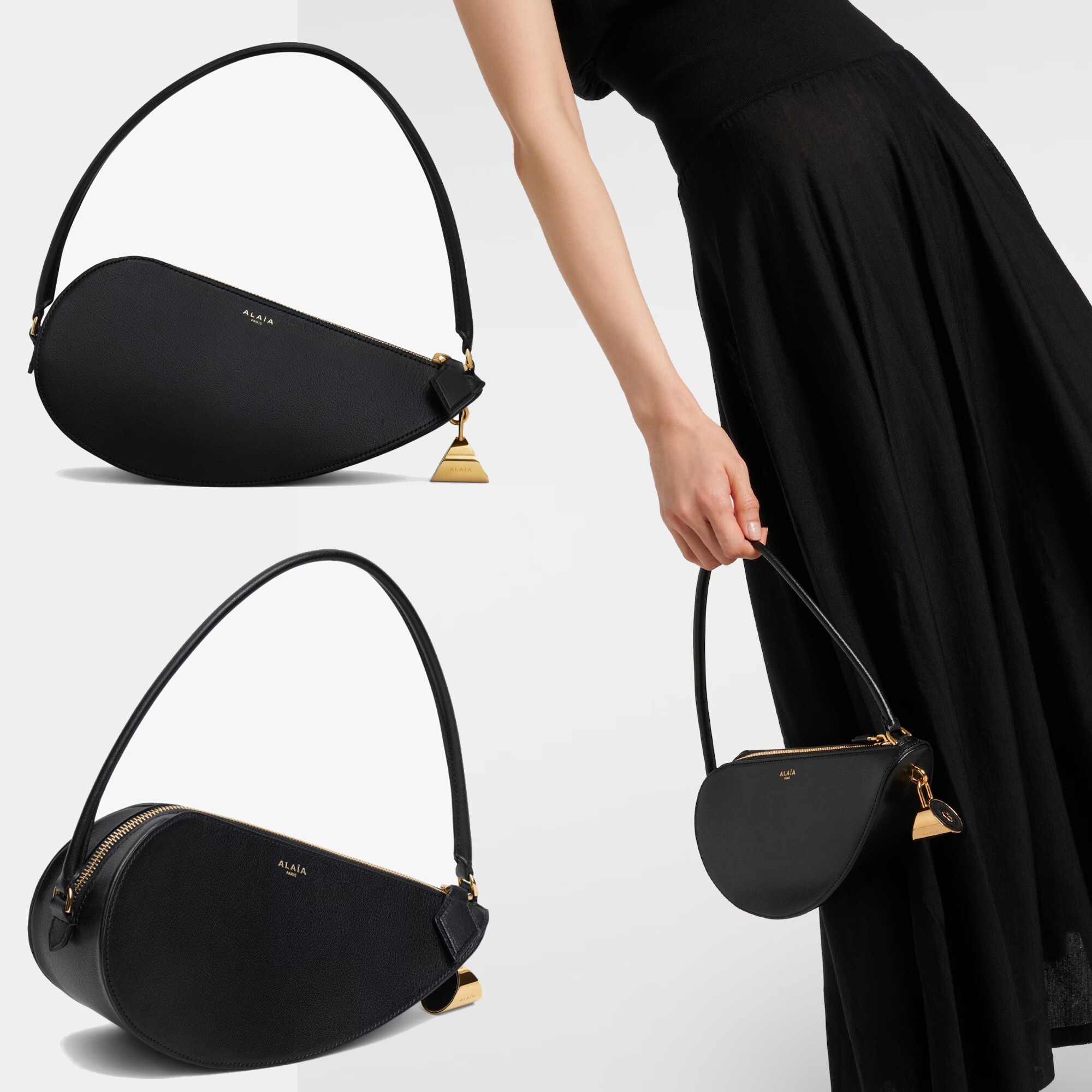 【関税送料込み】ALAIA ゴートスキン製 LE DEMI-COEURバッグ