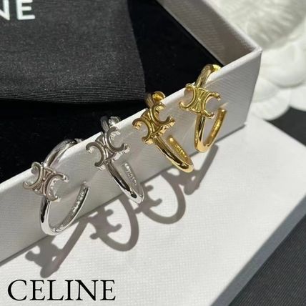 シルバー（銀色）系 CELINE(セリーヌ) ピアス(レディース