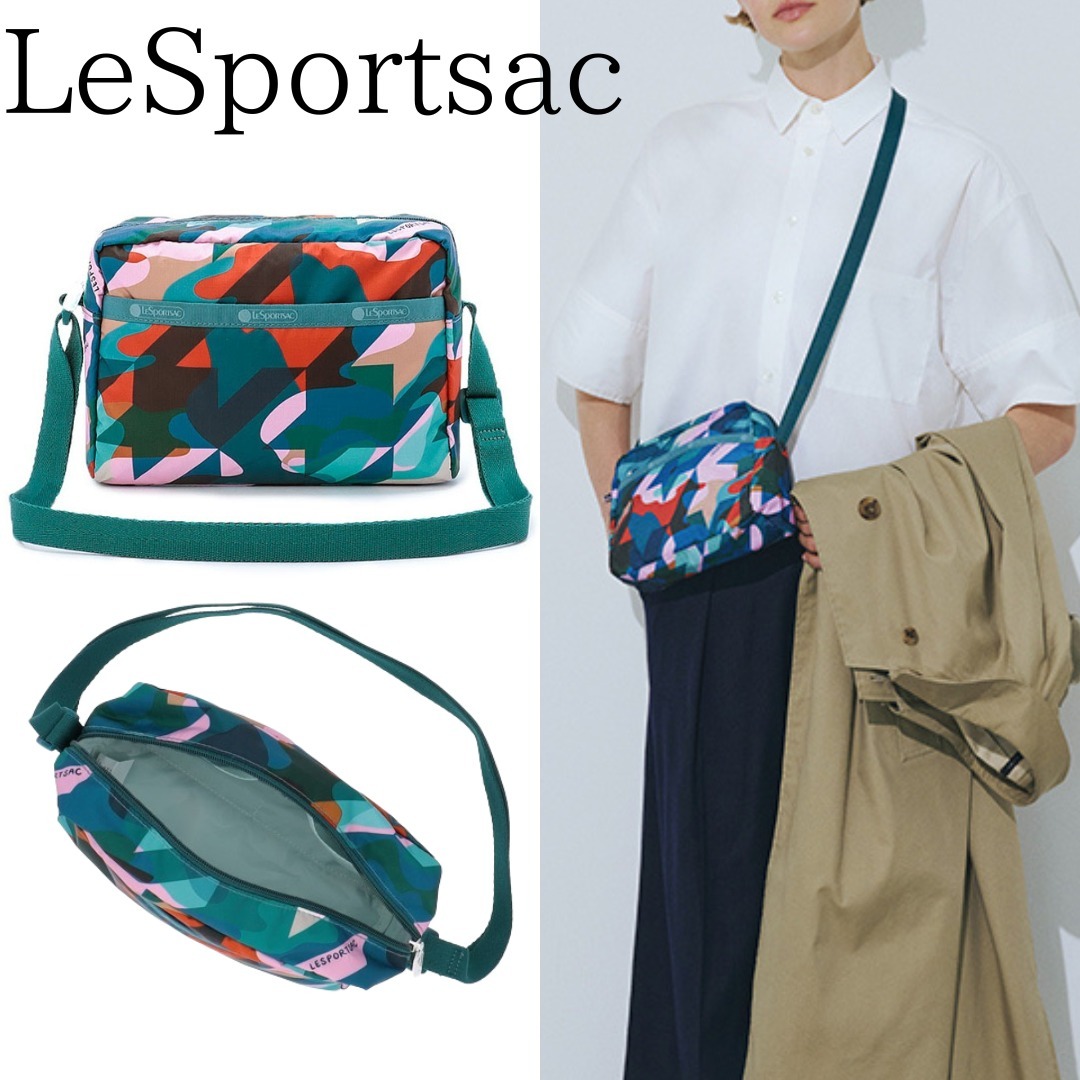 ■LeSportsac■DANIELLA CROSSBODYカモハウンズトゥース