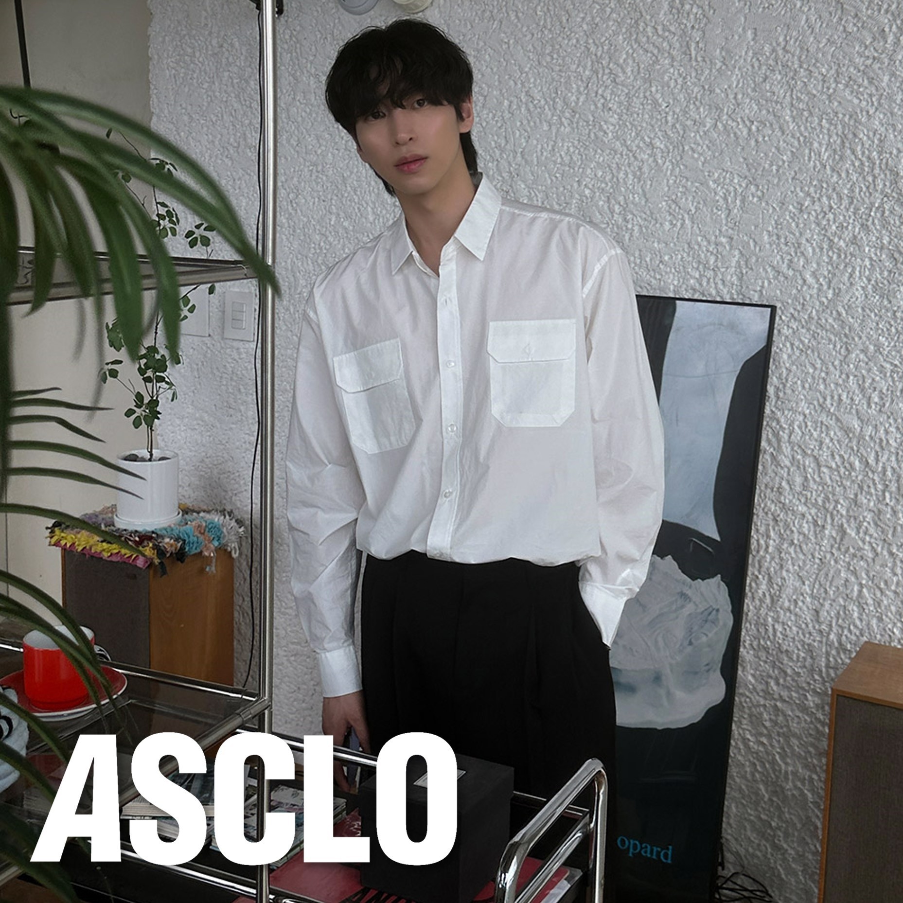 シャツ ASCLO Hexa Double Pocket Shirt (3color)