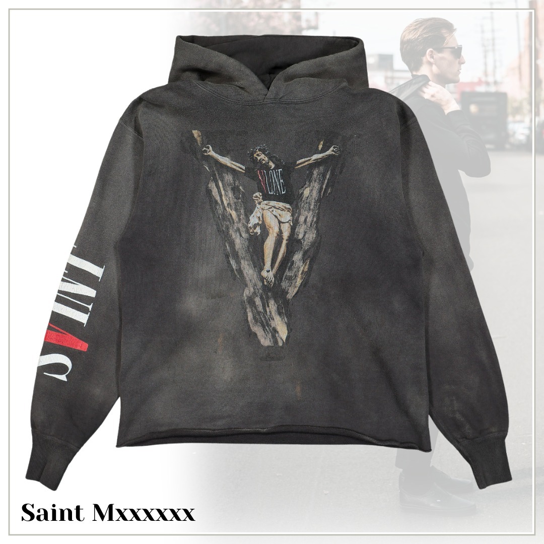 注目商品！【VLONE×Saint Mxxxxxx】フーディー