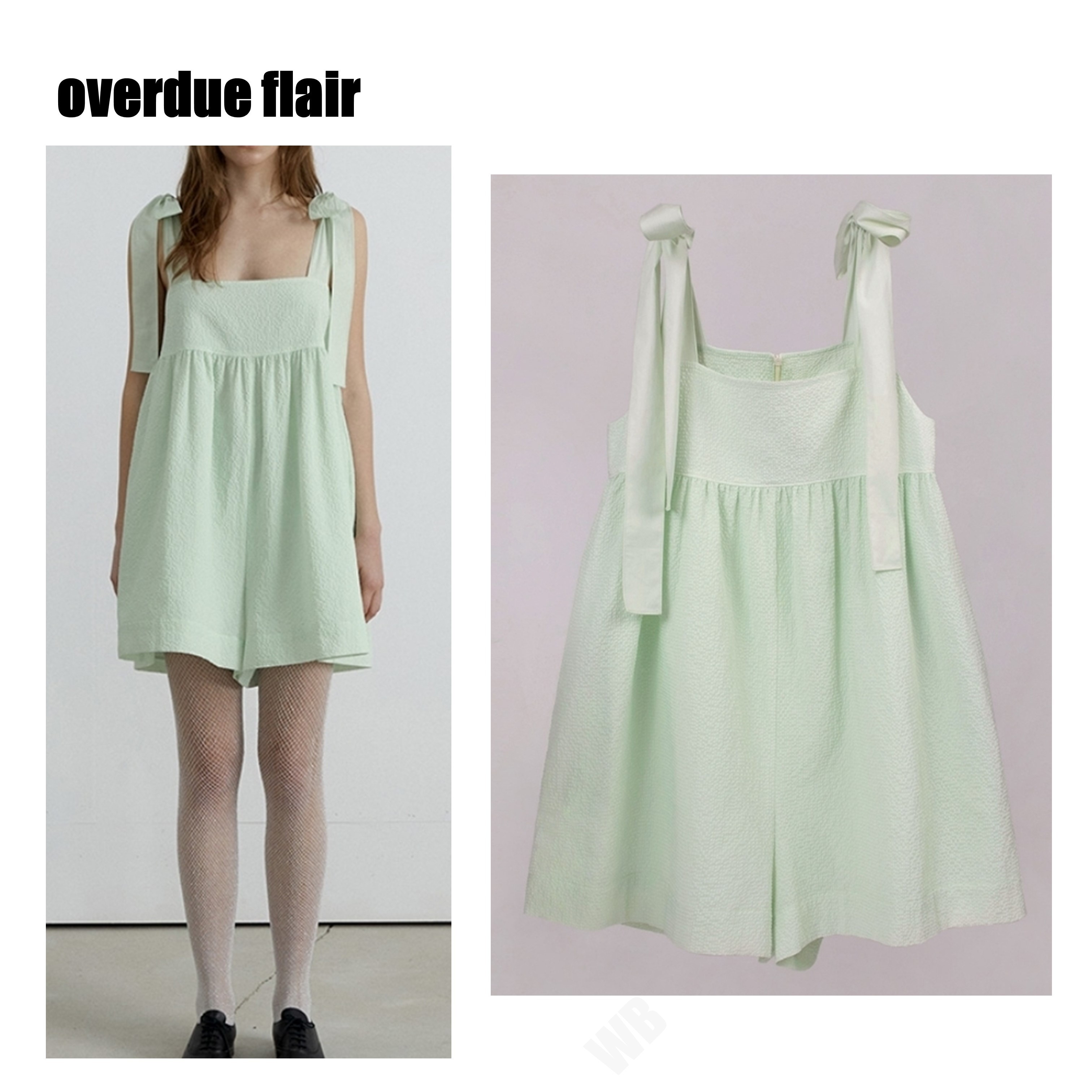 [overdue flair] Ribbon Balloon Jumpsuit ☆送料込☆