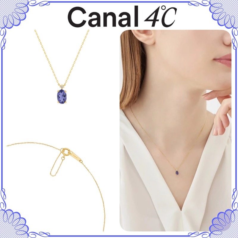 大人気!! Canal 4℃ K18 イエローゴールド ネックレス