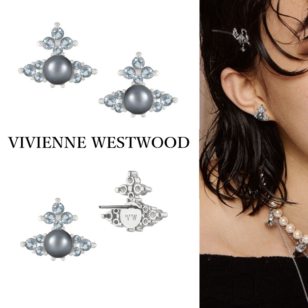 関税込◆VIVIENNE WESTWOOD オーブ ピアス Feodora