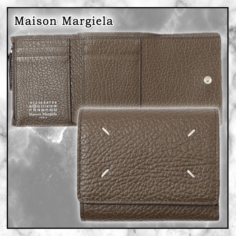 ◆Maison Margiela NEW◆フォーステッチ 三つ折り ウォレット◆