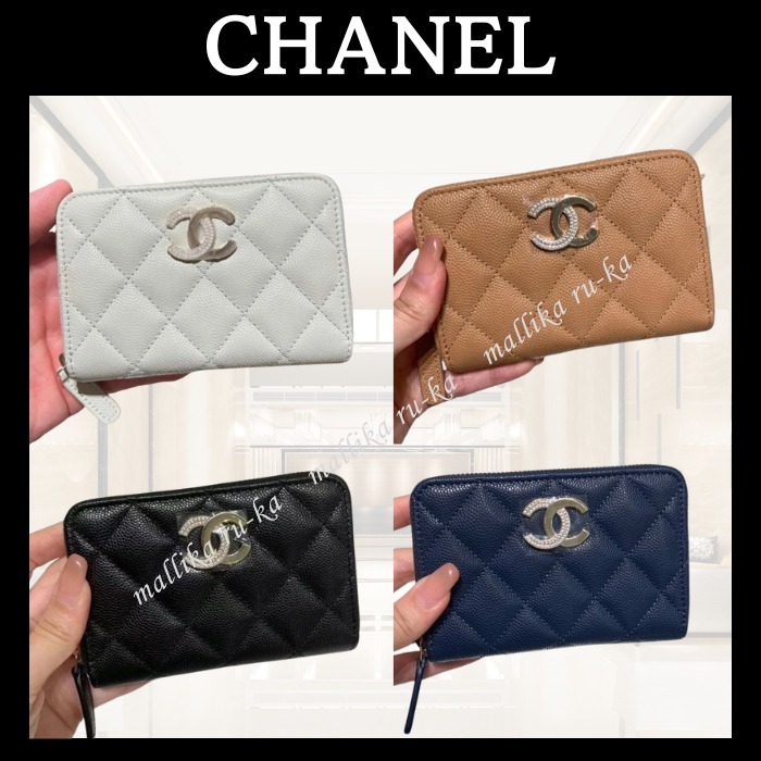 すぐ届く☆国内発【CHANEL】シャネル コインケース ミニ財布