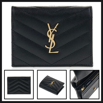 モノグラム Saint Laurent(サンローラン) 折りたたみ財布