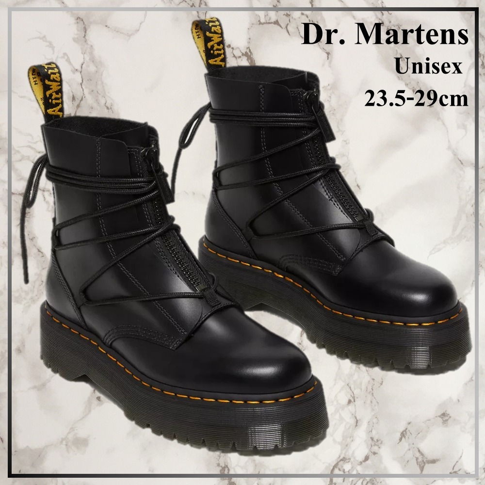 美脚効果抜群★Dr. Martens Jarrik II レースアップレザーブーツ