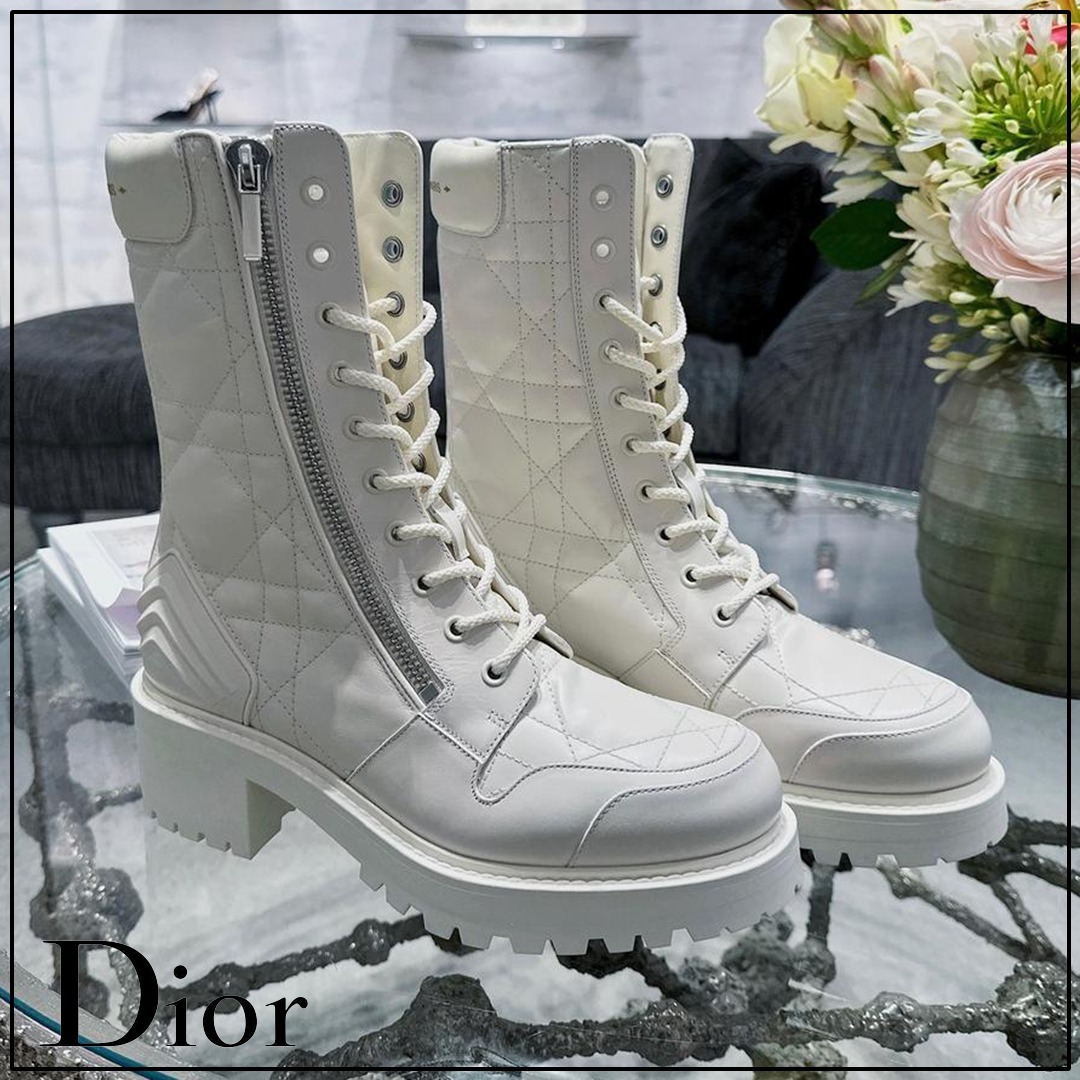 レースアップ【Dior】ミドルブーツ