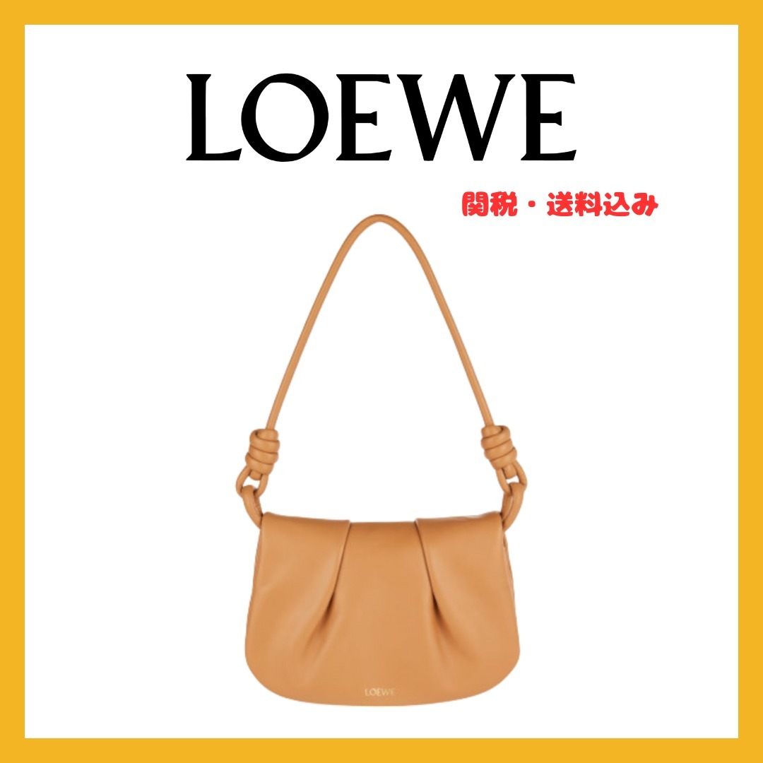 魅力的なデザイン♪ LOEWE パセオ サッチェル ショルダーバッグ