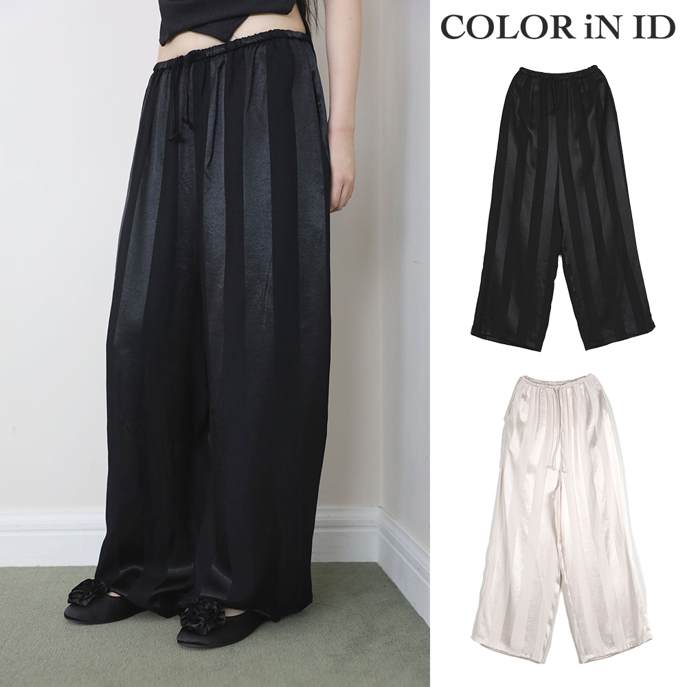 【COLOR iN ID】ST Wrinkle ilo Pants
