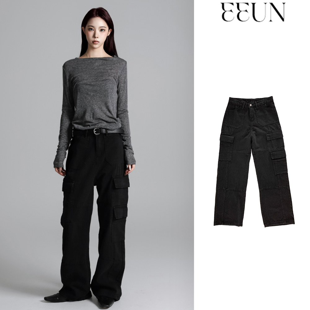 【EEUN】Caligo Cargo Pocket Pants