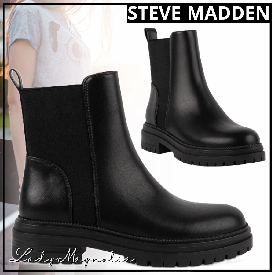 【追跡あり!】Steve Madden BEAMING フラット チェルシーブーツ