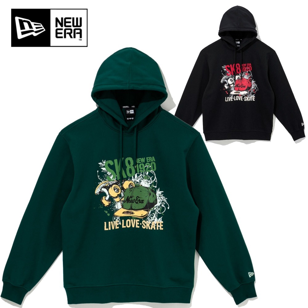 【New Era】 ★ SK8 HOODIE ★ OVER FIT