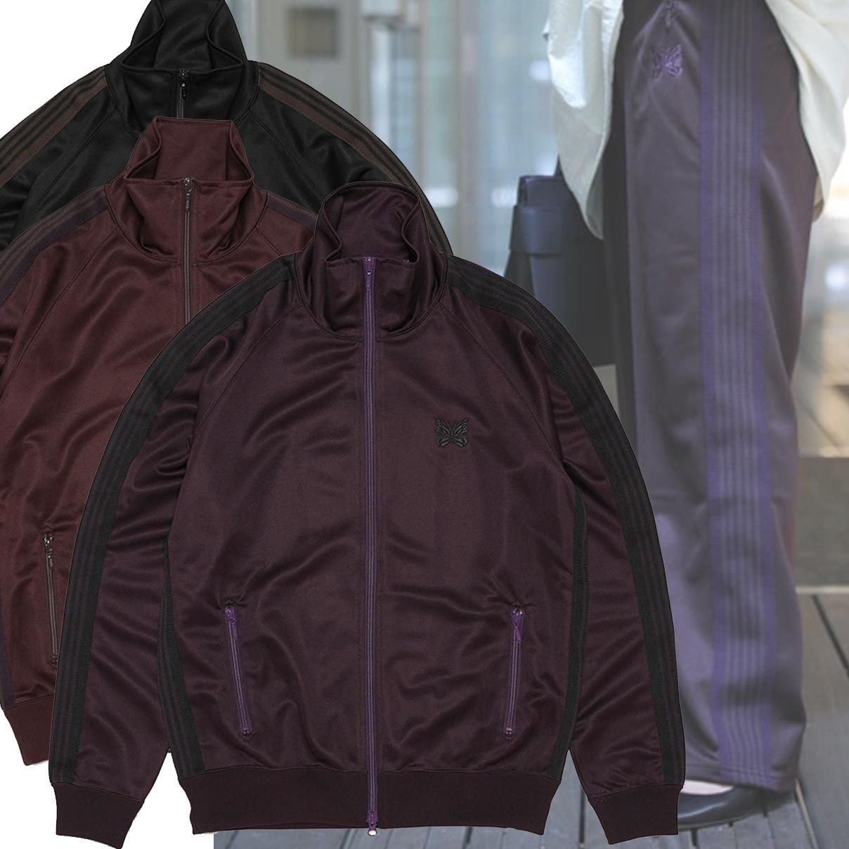 【Needles】トラック セットアップ 24AW ジャージ ロゴ すぐ届く