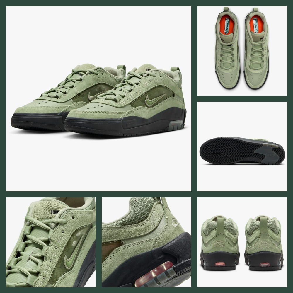 【NIKE】◆新製品◆エアマックスイシャド◆オイル グリーン◆