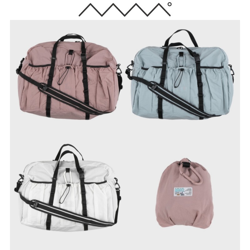 【MMOGARDEN】mmo boston bag 095 nylon wrinkle ボストンバック