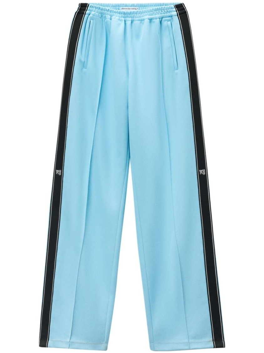 パンツ Alexander Wang Logo-Stripe Track Pants