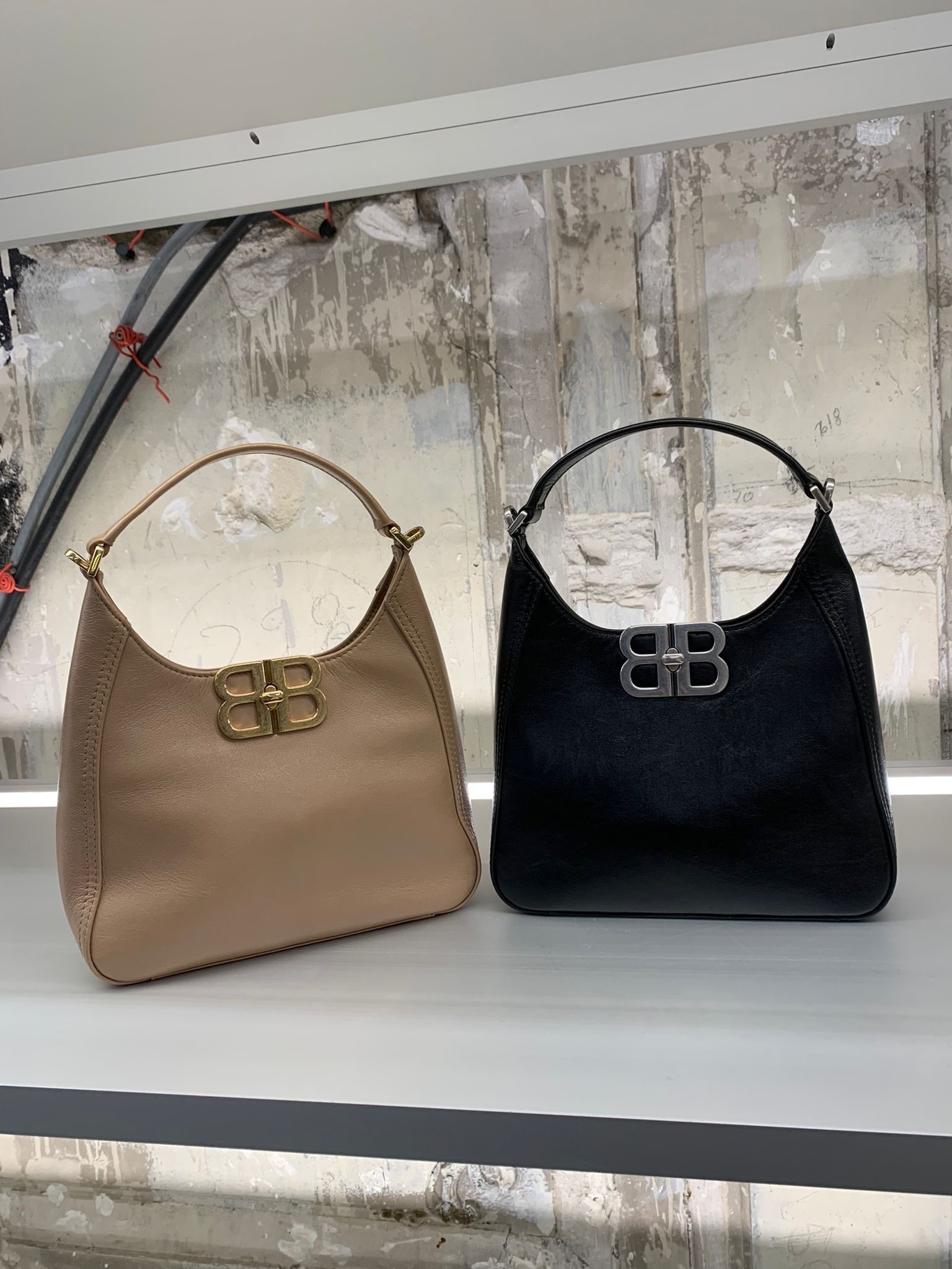 【BALENCIAGA】BB SOFT スモール ホーボーバッグ 2way