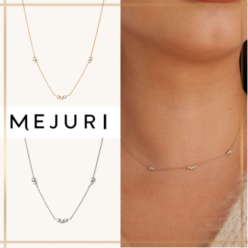《 MEJURI 》Floating Sapphire Necklace＊日本未入荷