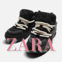 ZARA スケートロープスニーカー 2245/620 スケートロープスニーカー - ブラック | ZARA Japan / 日本