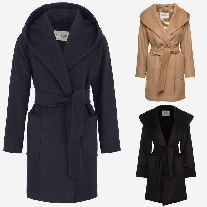 Max Mara アイコン キャメル フーデットコート RIALTO リアルト