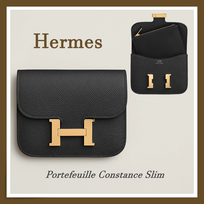 【HERMES】入手困難 高級感が人気☆コンスタンス スリム 財布