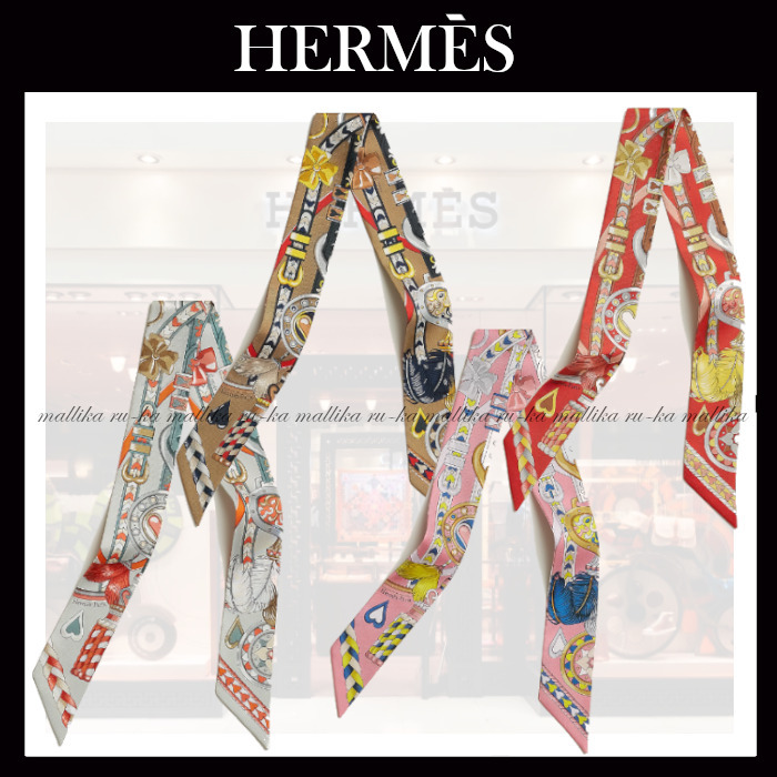 直営店買付☆ギフトに最適【HERMES】エルメス スカーフ ツイリー