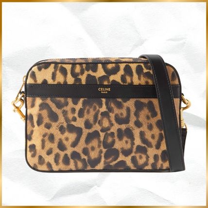 お洒落メンズにヒョウ柄□CELINE チューブ マック ロングコート