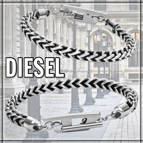 早い者勝ち!!! DIESEL ◆ チェーンブレスレット｜Dx1540040