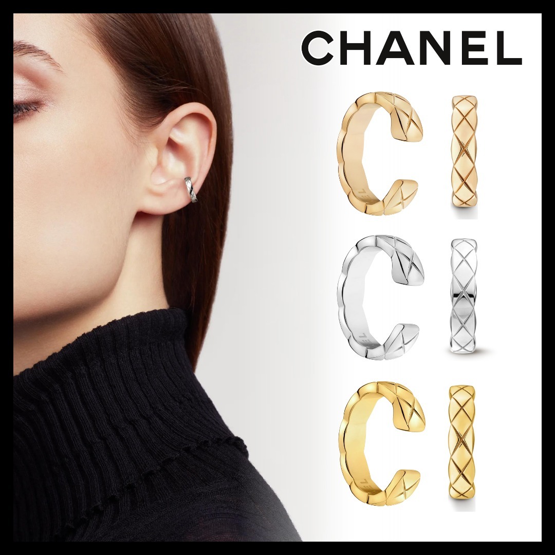 【ピアスホール不要♪】CHANEL ココクラッシュ イヤーカフ