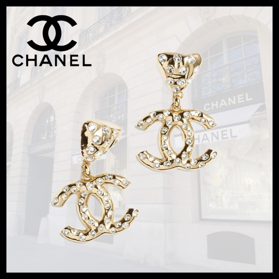 大人気♪CCロゴ【CHANEL】 イヤリング
