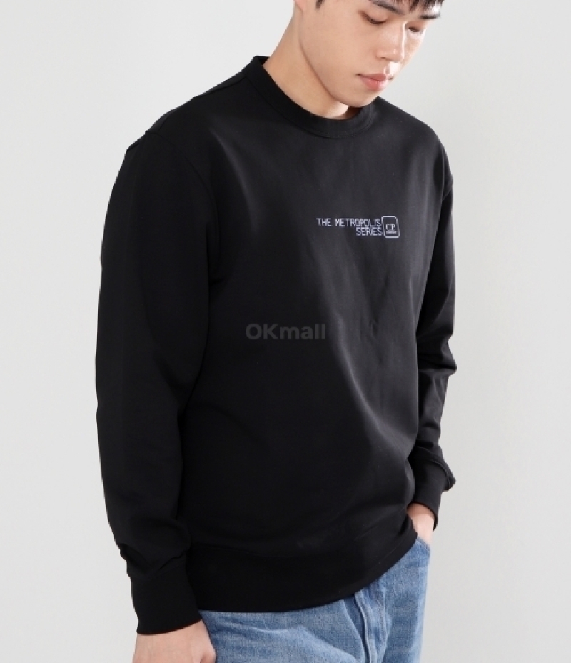 CP COMPANY｜ (Stretch Fleece Crew Neck Sweatshirt (17CLS