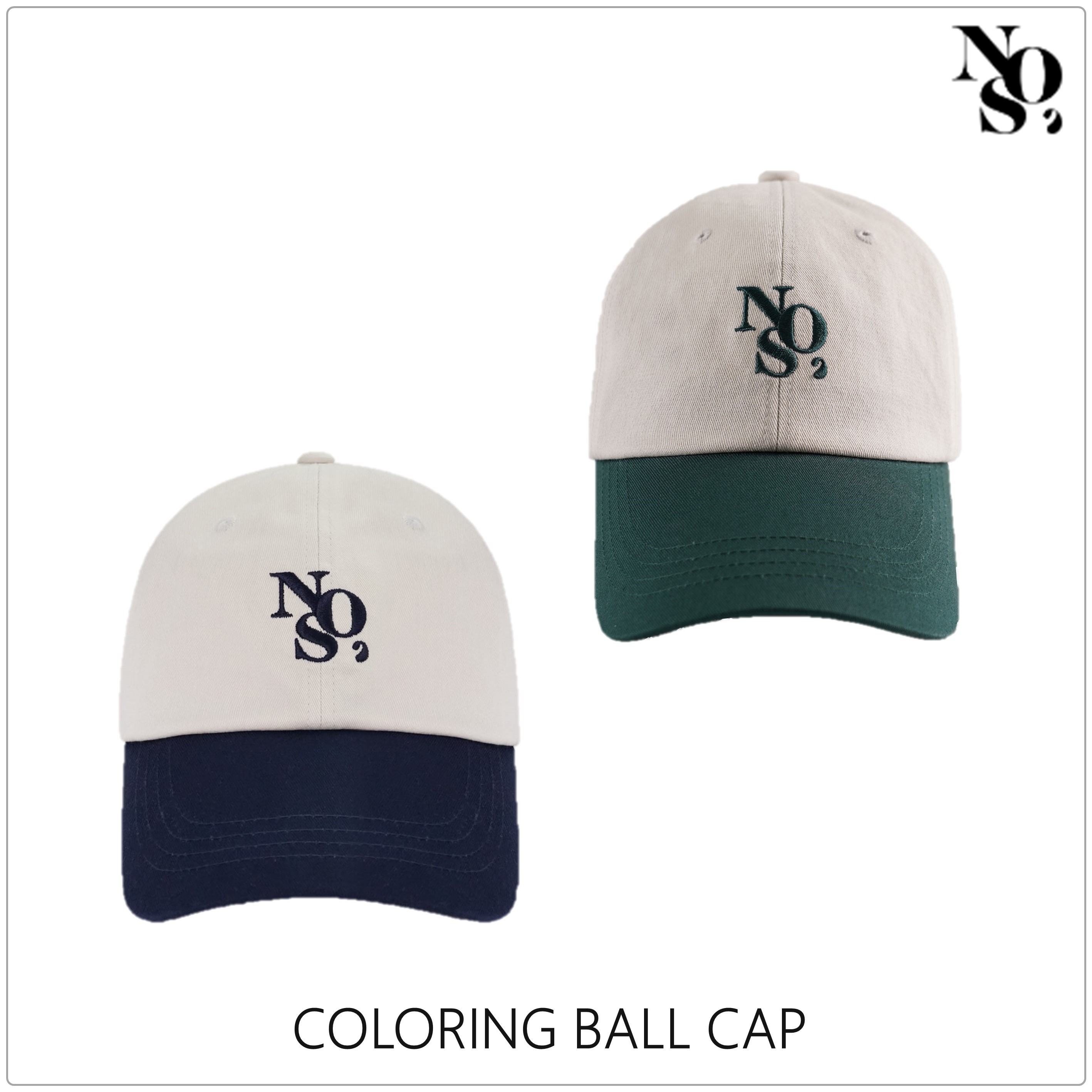 [NOS7] COLORING BALL キャップ★ソンフンミン設立ブランド★