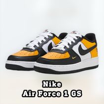 ★ナイキ★大人もOK 新品未使用 Air Force 1 GS YELLOW BLACK