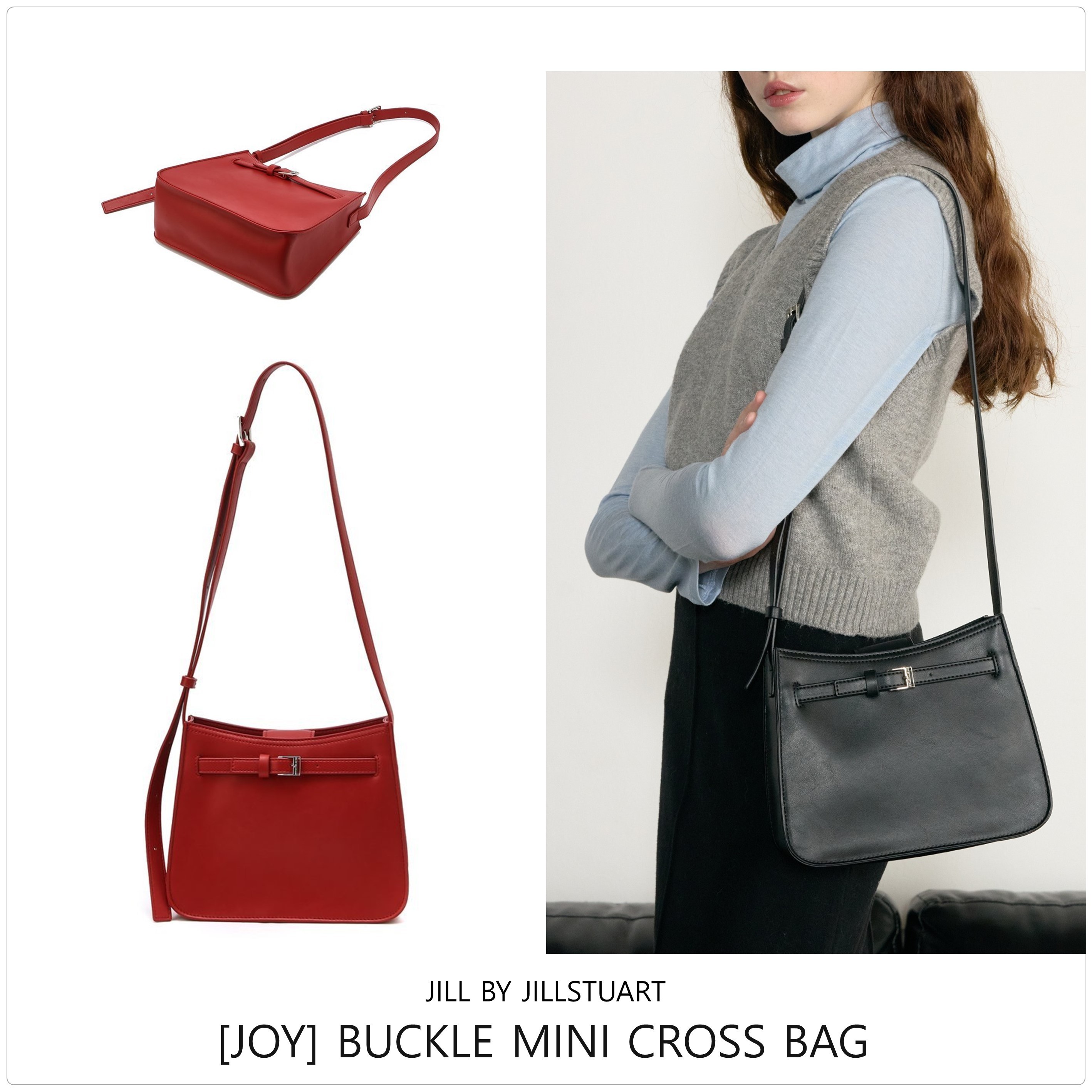 [JILLSTUART] JOY BUCKLE ミニ クロスバッグ ★新作・24AW★人気