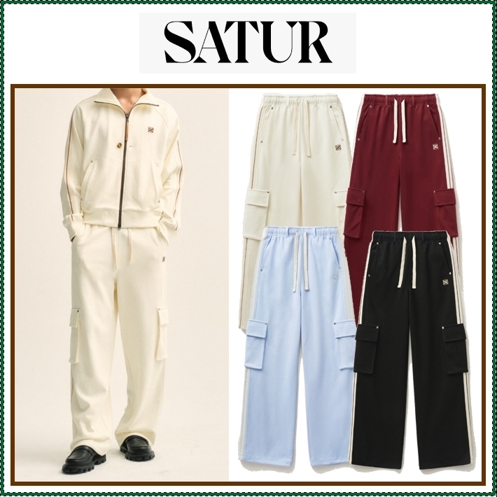 【SATUR】 Lawton Cargo Track Pants /追跡付