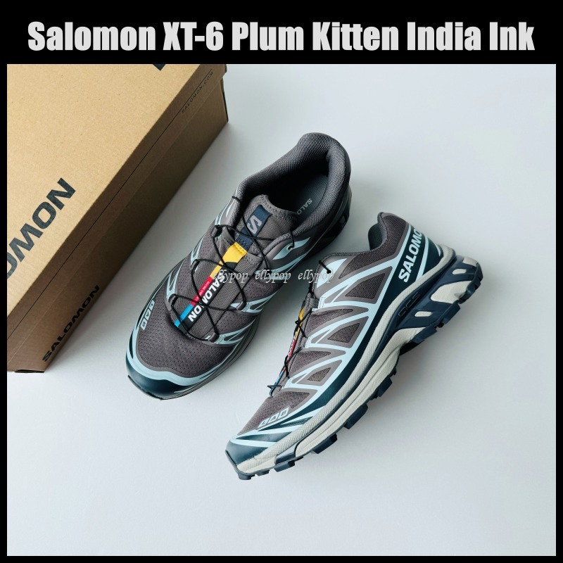 Salomon XT-6 Plum Kitten India Ink サロモン スニーカー
