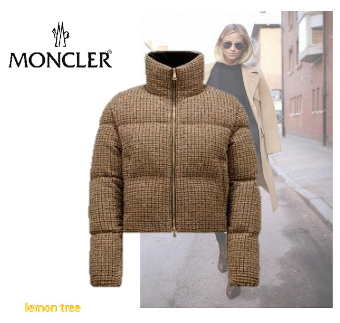 MONCLER ショートダウンジャケット Seboune クラシカル