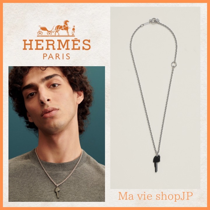 遊び心あるデザイン!!【HERMES】エルメス ロングネックレス