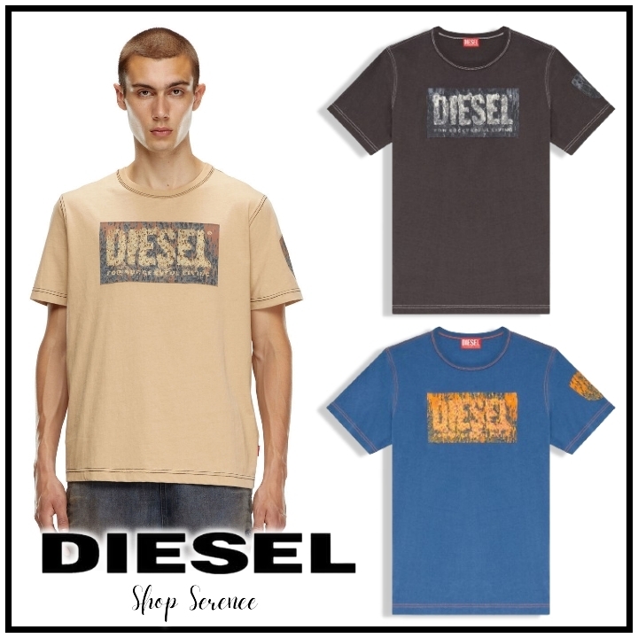 ☆関税込☆【DIESEL】T-Adjust-Q1 半袖Tシャツ エフェクトロゴ