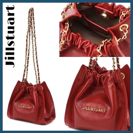 【JILLSTUART】正規品*カーフレザーチェーンバッグ*追跡送料込 チェーンバッグ JILLSTUART(ジルスチュアート) レディース