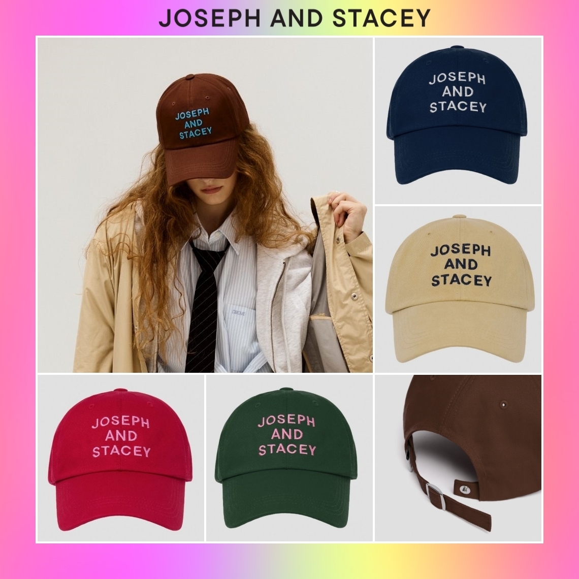 【JOSEPH&STACEY】24AW★ Lucky JAS Ball Cap