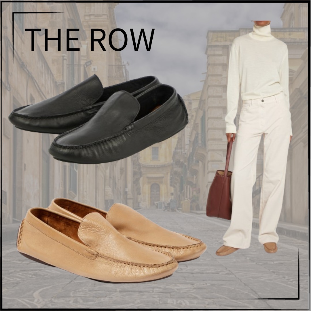 【THE ROW】関税込☆Lucca leather モカシン