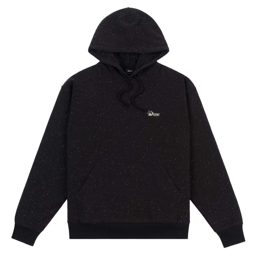【DIME】CLASSIC GRIP HOODIE BLACK SPECKLED