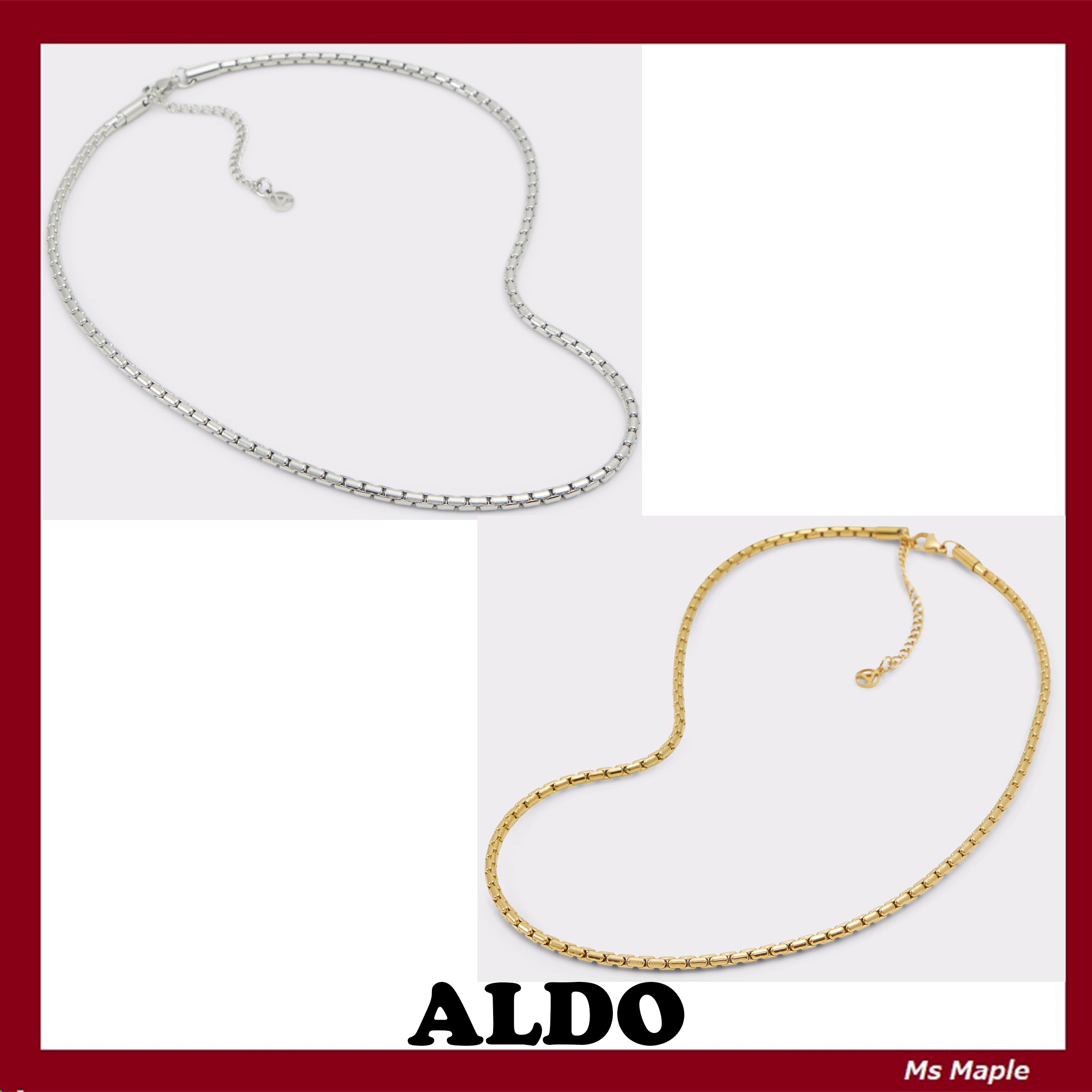 シンプル【ALDO】ステートメントネックレス