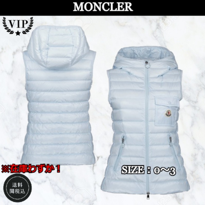 VIP価格☆【MONCLER】GLYGOS フード付きダウンベスト