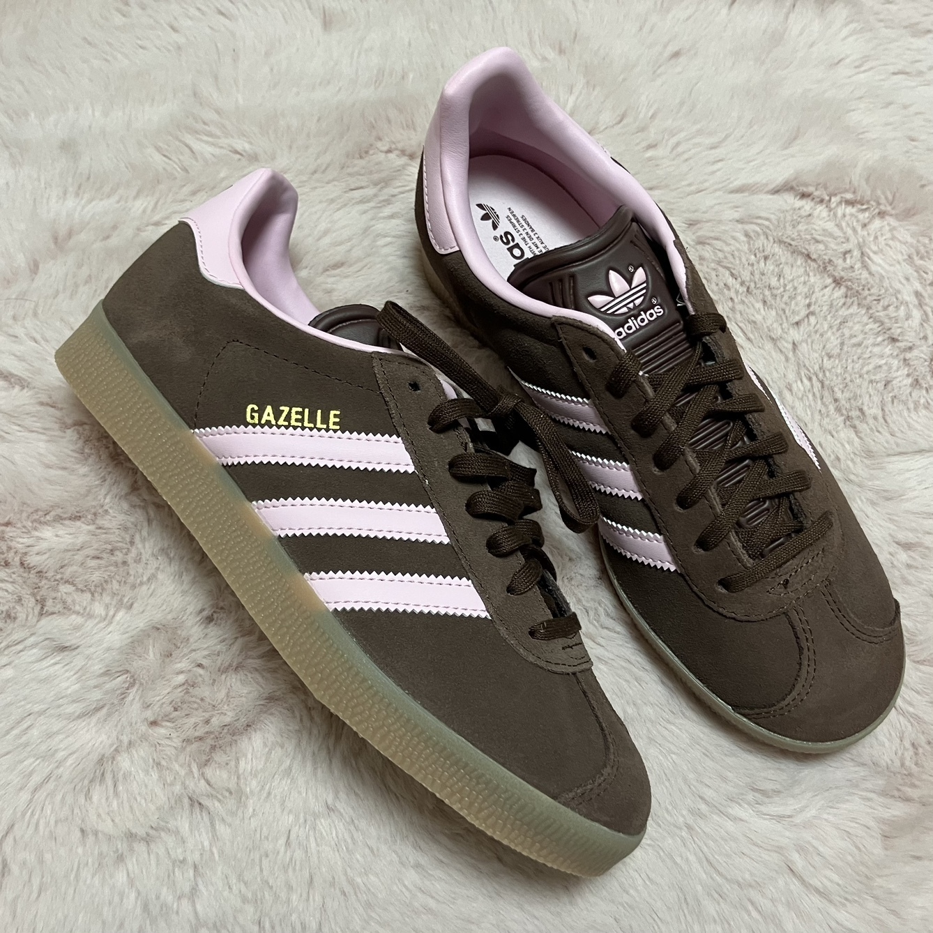 ADIDAS★Originals男女兼用スニーカー Auburn Clear Pink Gum